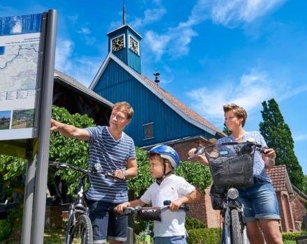 Radeln an der tiefsten Stelle Deutschlands